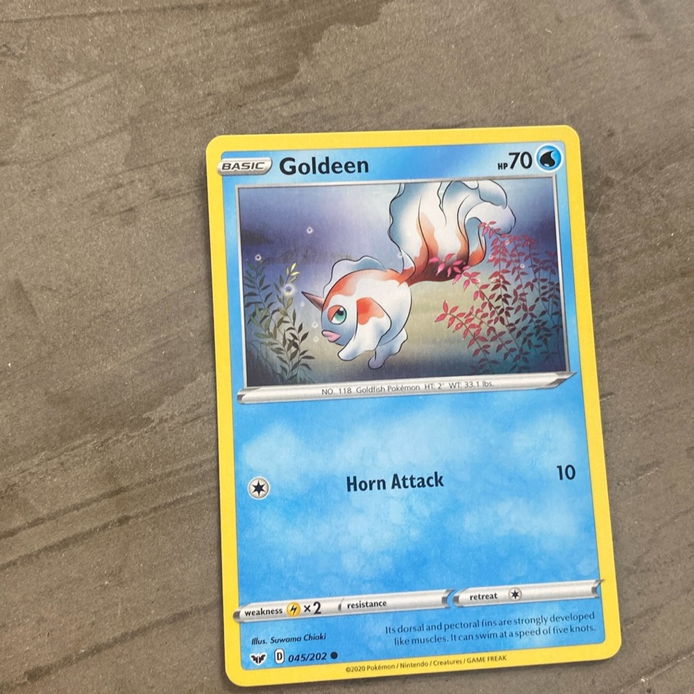 Goldeen Card